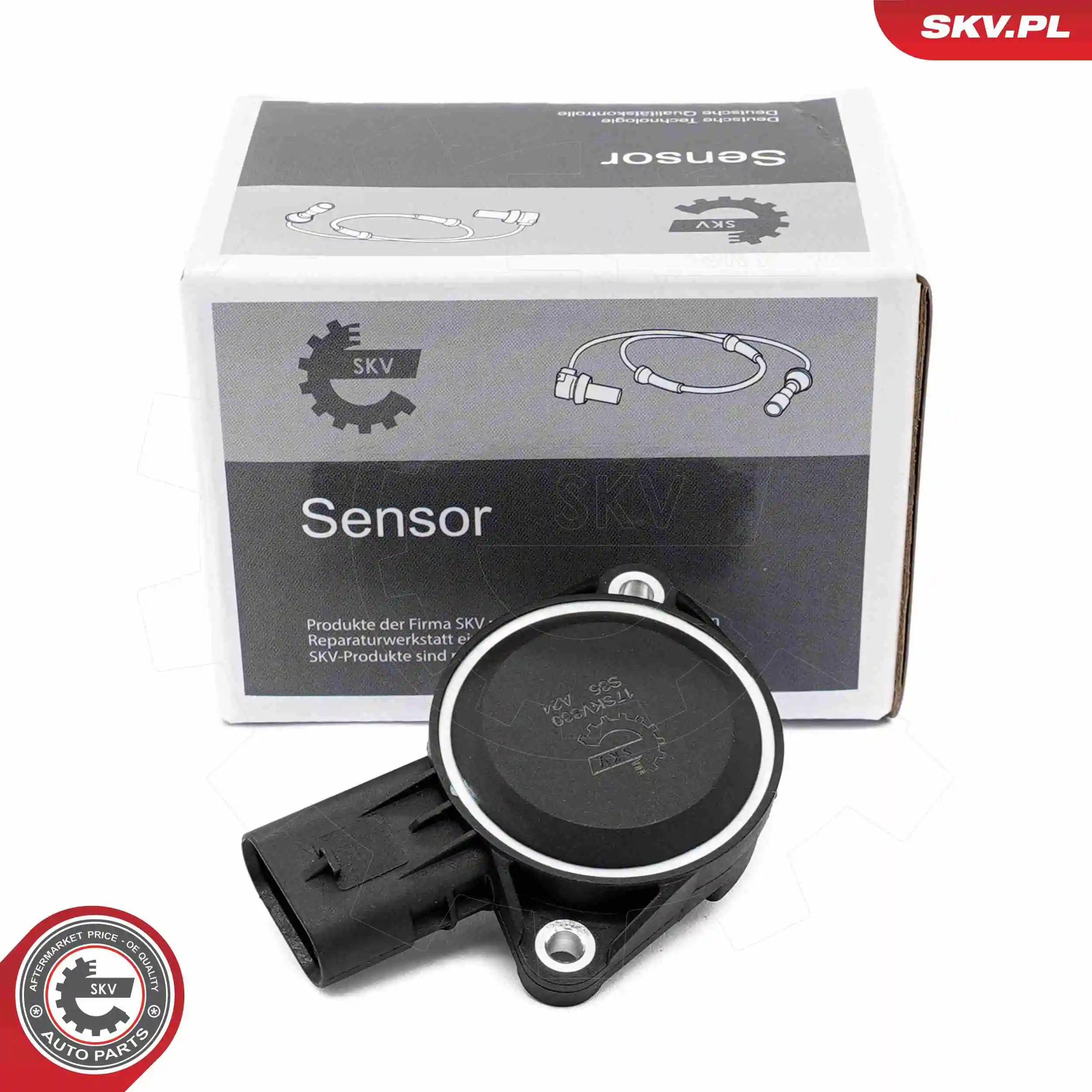 Sensor, suction pipe change-over flap
